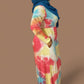 Tie dye maxi dress with hijab