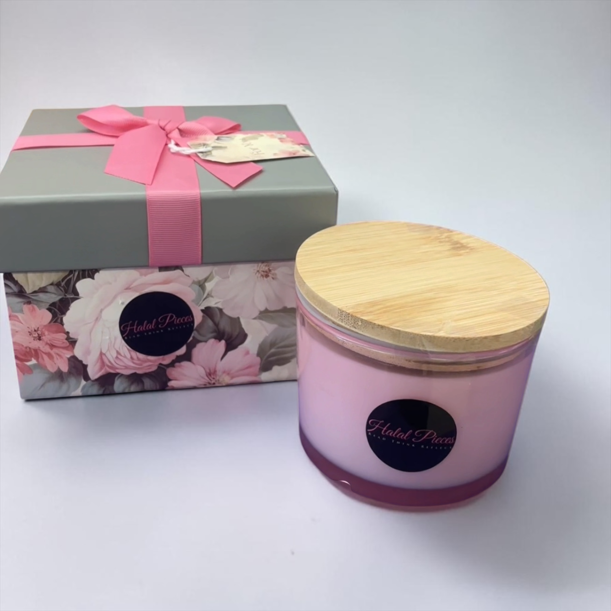 Rose candle