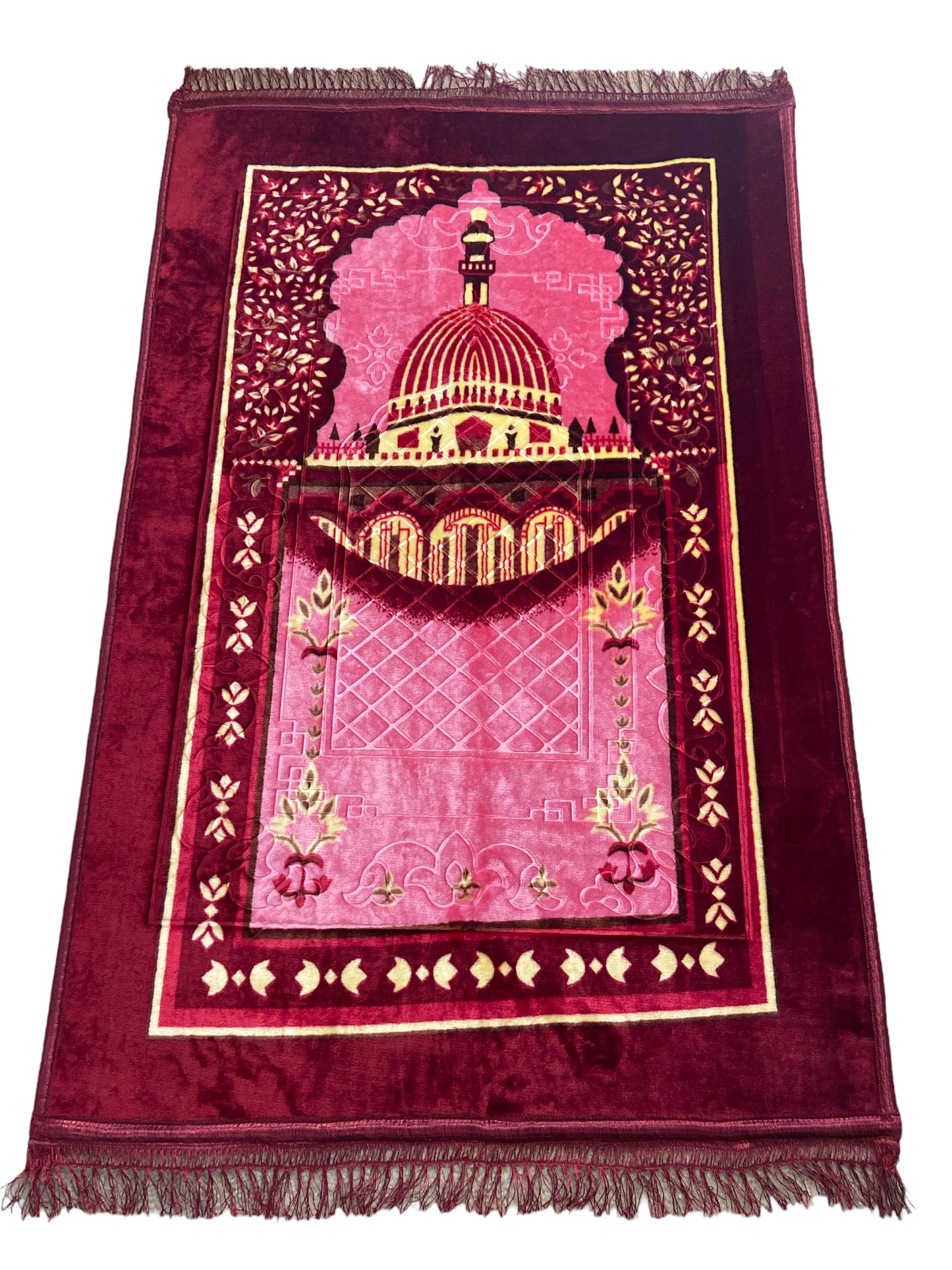 Luxury Velvet Islamic Prayer Rug