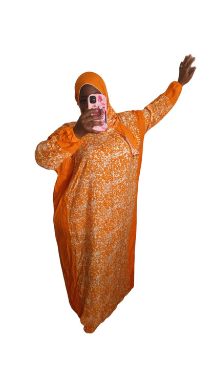 Orange Prayer Garment