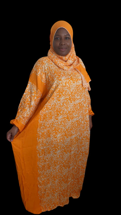Orange Prayer Garment