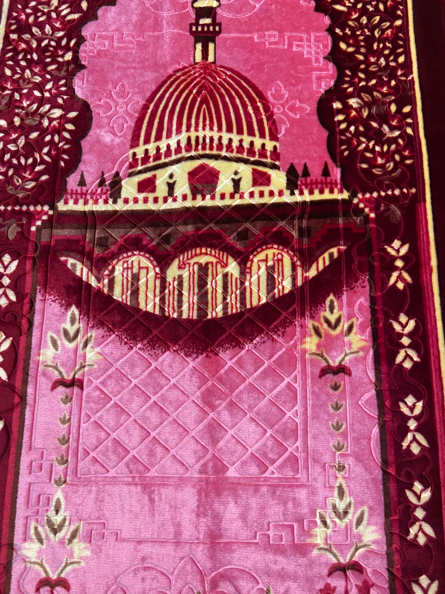 Luxury Velvet Islamic Prayer Rug