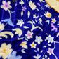 Luxury Royal Blue Velvet Prayer Rug