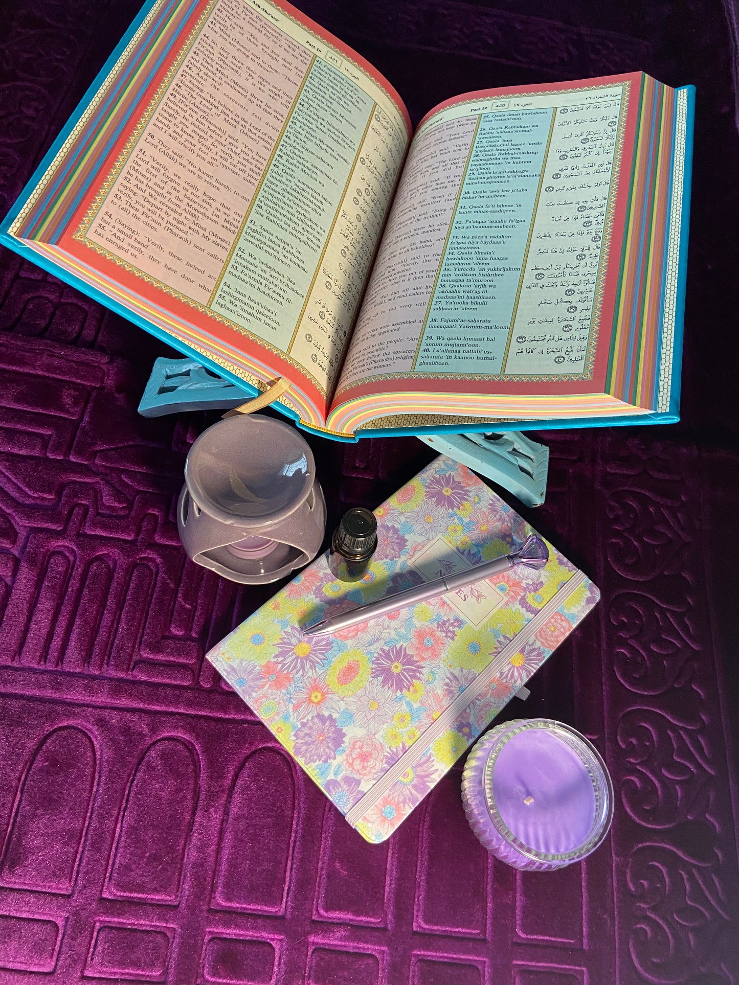 Purple Qur’an Gift Set